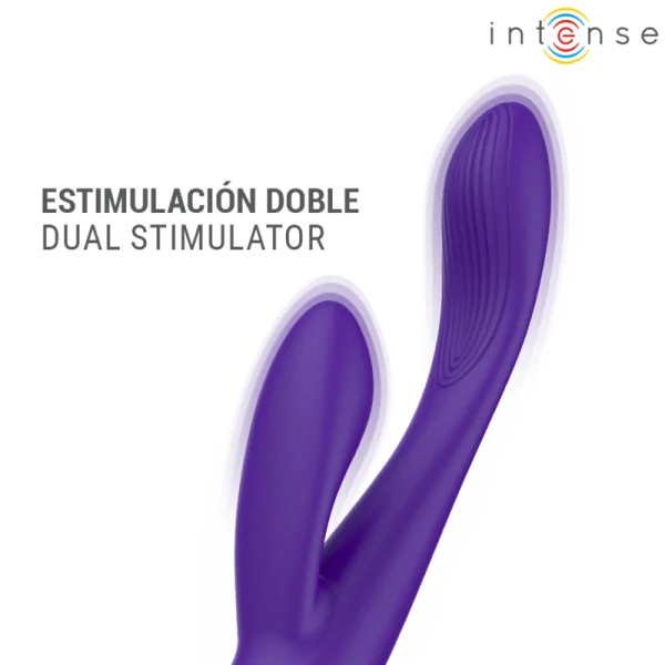 Paolo Wiederaufladbarer Kaninchenstimulator für G-Punkt und Klitoris von Intense High Tech