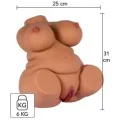 Fat Fuck Queen Torso Masturbator Weiblich 6 Kg von Hidden Desire