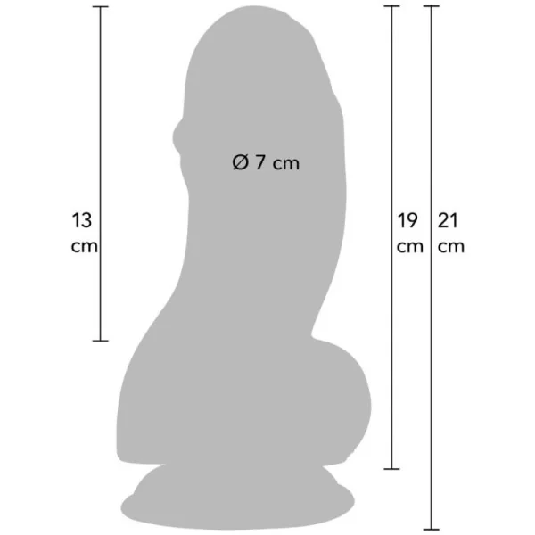 Inferno Fat Boys Dildo 19 cm von Hidden Desire