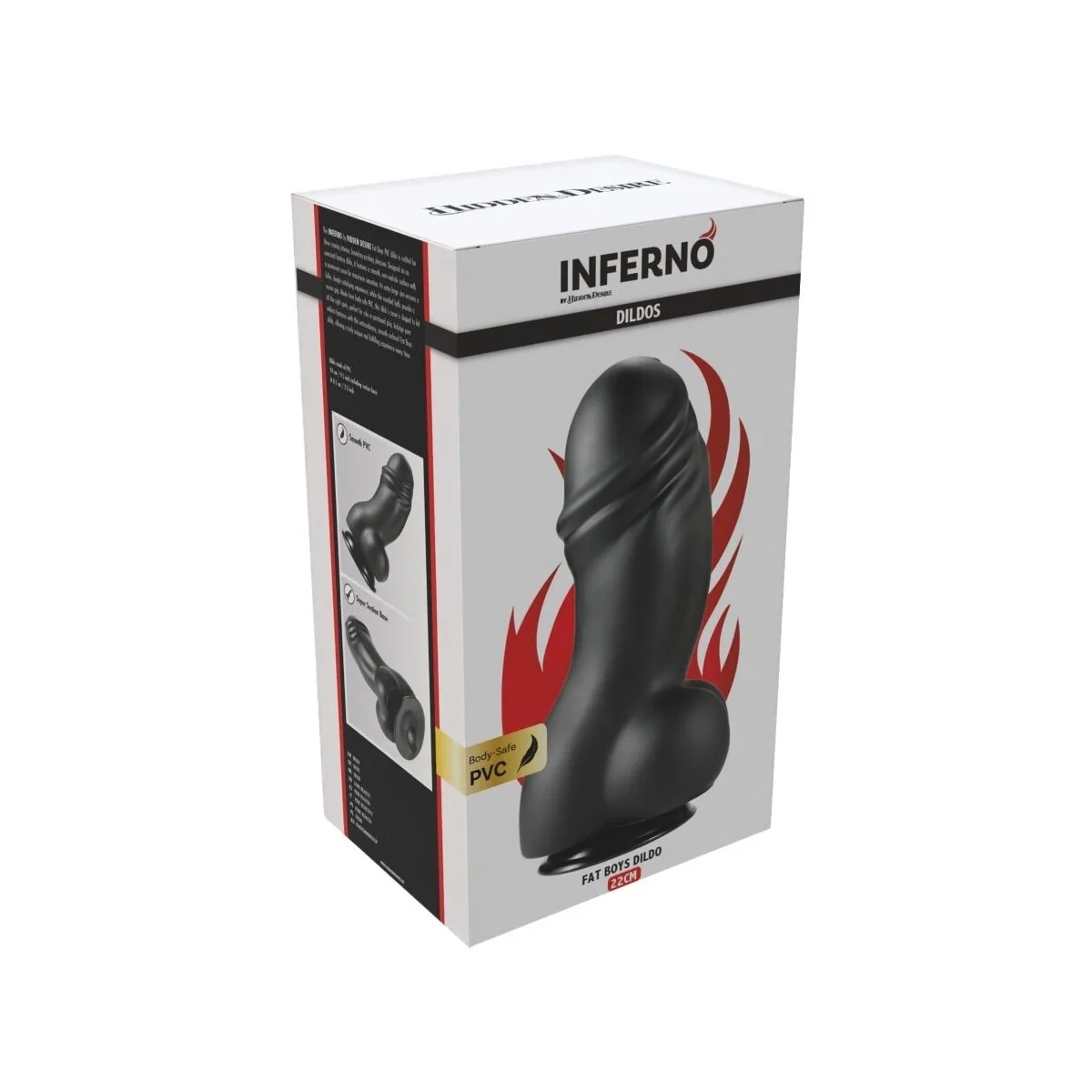 Inferno Fat Boys Dildo 22 cm von Hidden Desire