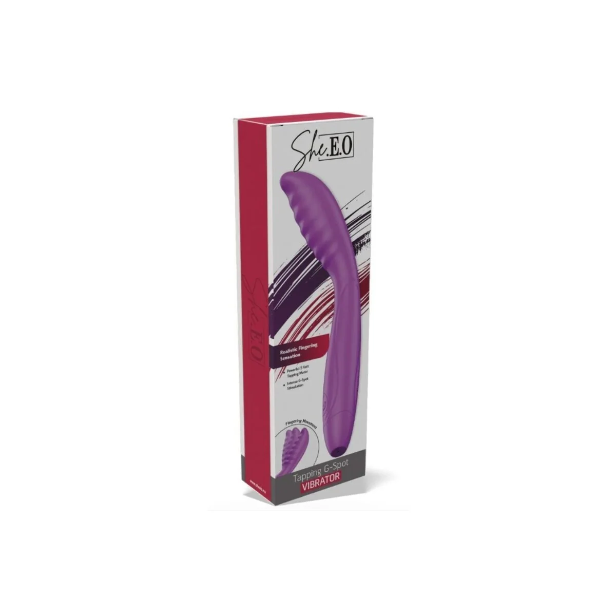 Lila G-Punkt-Vibrator von She.E.O