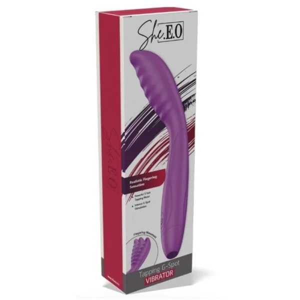 Lila G-Punkt-Vibrator von She.E.O