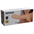 Inferno Vibrierender Penis-Sleeve Zum aufschnallen 18 cm von Hidden Desire
