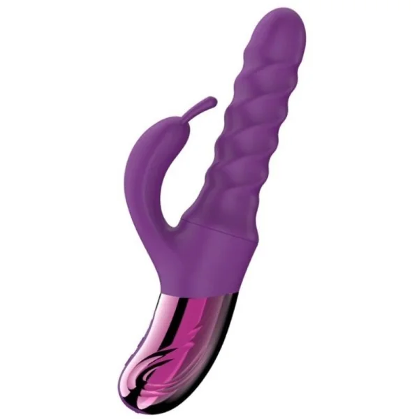 Lila Hasen-Wirl-Vibrator von She.E.O