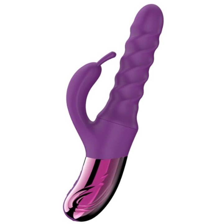Lila Hasen-Wirl-Vibrator von She.E.O