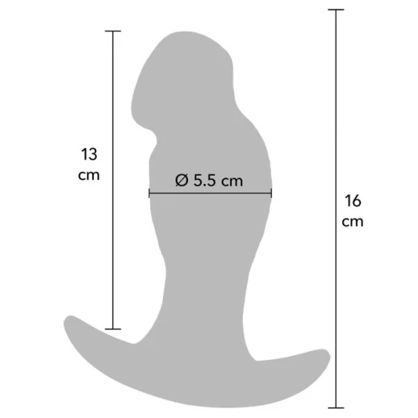 Inferno Realistischer Analsplug 16 cm von Hidden Desire