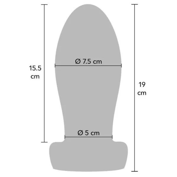 Extreme Heavy Stretcher Analplug Xl von Hidden Desire