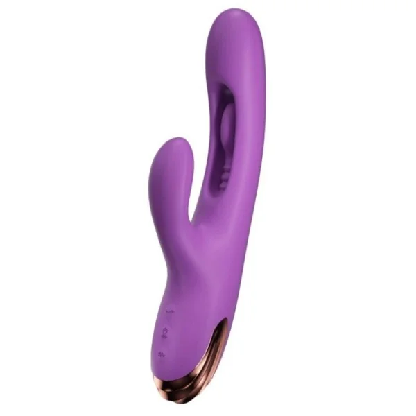 Hasen-G-Punkt-Vibrator mit Digitaler Bewegung, Lila von She.E.O