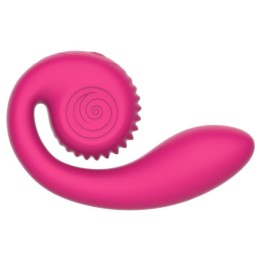 Gizi Lite Dual G-Spot & Clitoral Pink Vibrator von Snail Vibe
