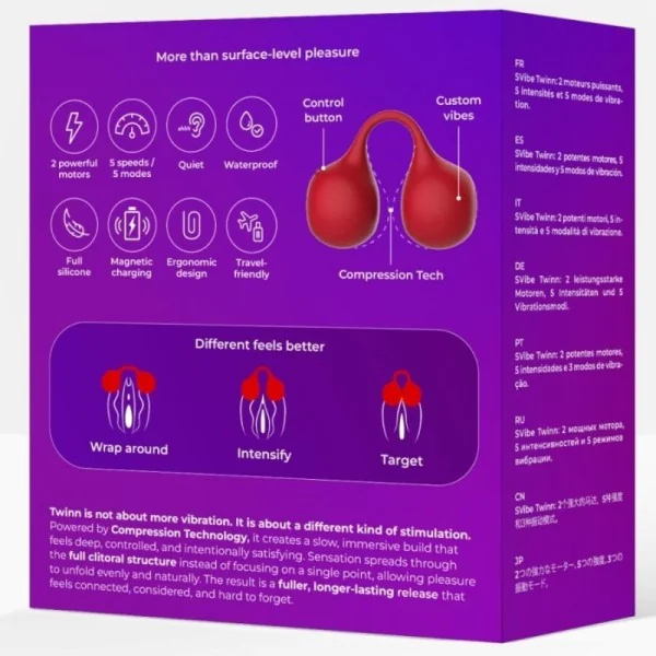 Twinn Cherry Finger Vibrator von Snail Vibe