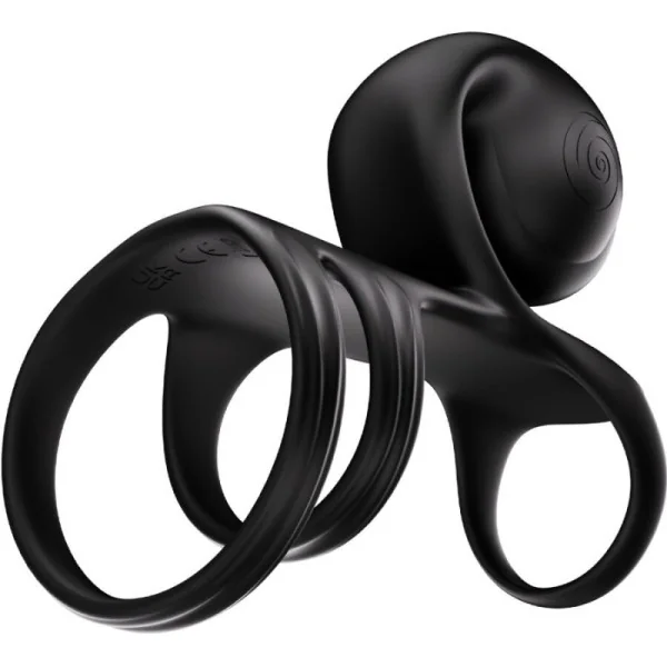 Jovi Arc Couple Ring Fernbedienung Schwarz von Snail Vibe