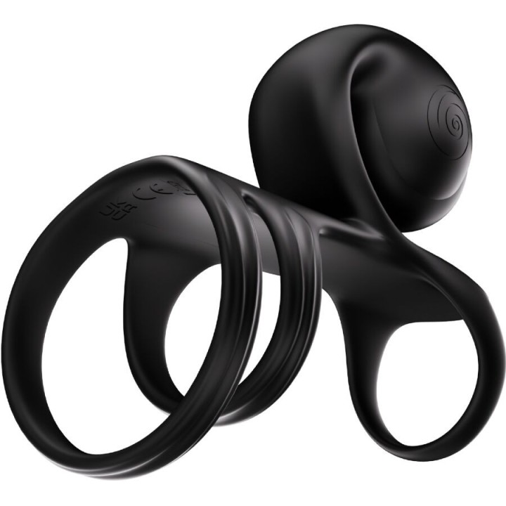 Jovi Arc Couple Ring Fernbedienung Schwarz von Snail Vibe