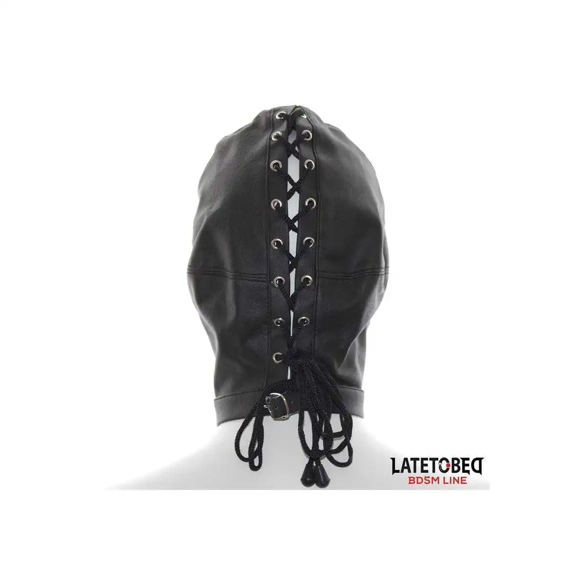 Unterwerfungshaube mit Verstellbaren Rückengurten von Latetobed BDSM Line | Fesselliebe.de