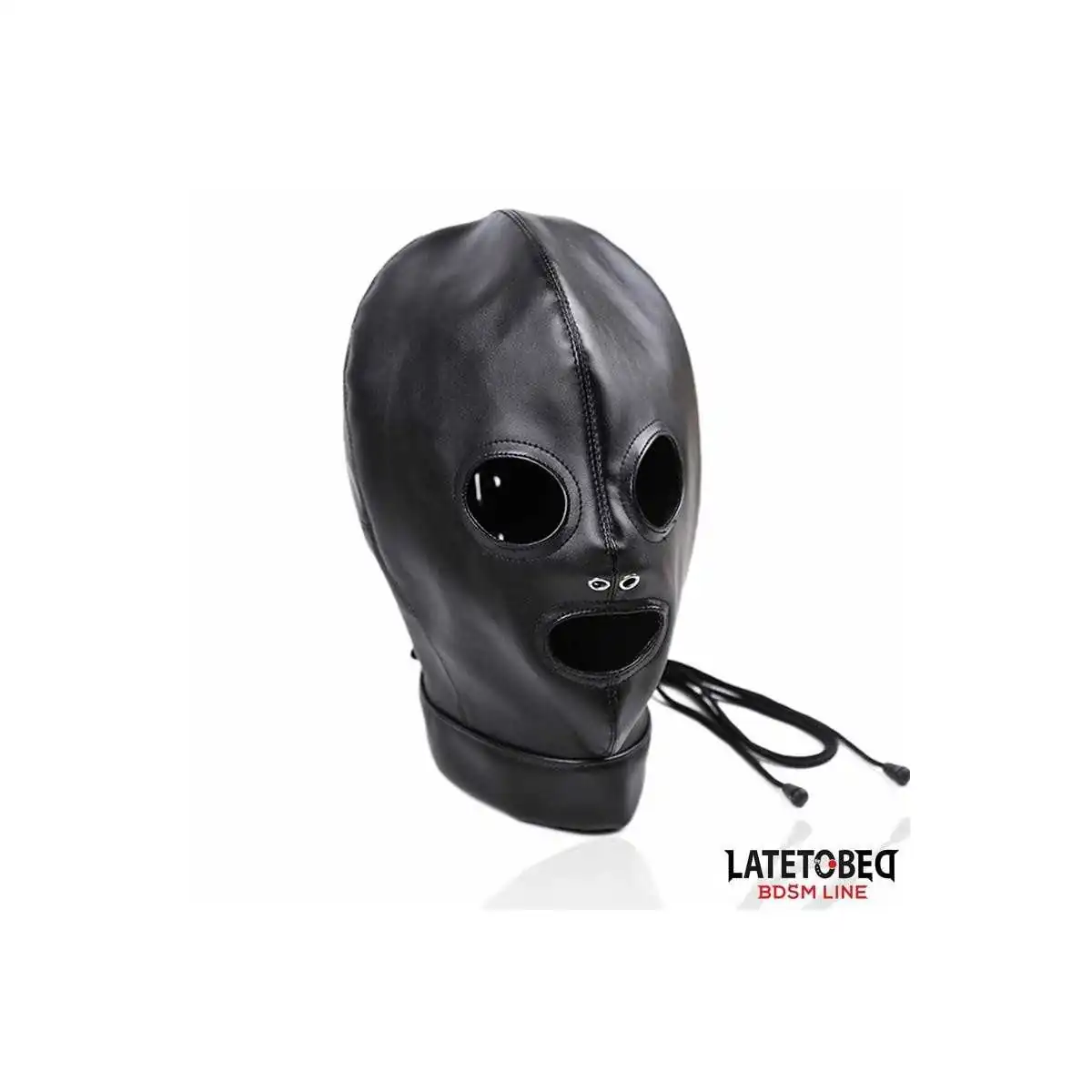 Unterwerfungshaube mit Verstellbaren Rückengurten von Latetobed BDSM Line | Fesselliebe.de