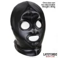 ♥ Unterwerfungshaube mit Verstellbaren Rückengurten von Latetobed BDSM Line ♥