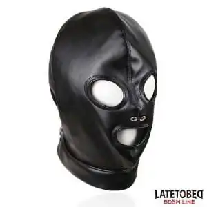 Unterwerfungshaube mit Verstellbaren Rückengurten von Latetobed BDSM Line | Fesselliebe.de