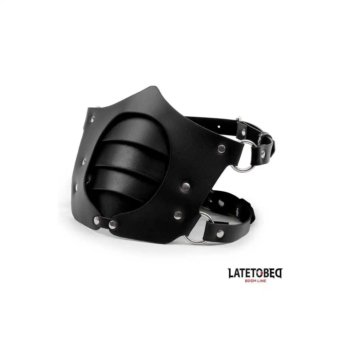 Verstellbare Maske Im Punk-Stil von Latetobed BDSM Line | Fesselliebe.de