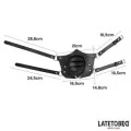 ♥ Verstellbare Maske Im Punk-Stil von Latetobed BDSM Line ♥