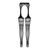 Strumpfhose offen (OUVERT Strumpfhose) Schwarz S026 von Passion-Exklusiv | Fesselliebe.de