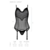 Odrevia Korsett & Tanga Schwarz von Avanua | Fesselliebe.de