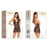 Davina Chemise & Tanga Schwarz von Beauty Night Fashion | Fesselliebe.de
