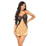 Marinela Chemise & Tanga Gold von Beauty Night Fashion | Fesselliebe.de