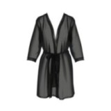 Diva Peignoir Schwarz von Casmir | Fesselliebe.de