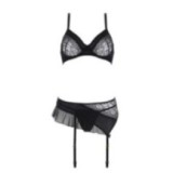 Kitasana 3er Set Schwarz-Lila von Casmir | Fesselliebe.de