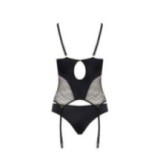 Lagerta Korsett & Tanga Schwarz von Casmir | Fesselliebe.de