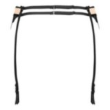 Strumpfgürtel Schwarz-Beige G001 von Kotek | Fesselliebe.de