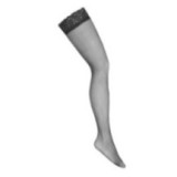 Netz Halterlose Schwarz H004 von Kotek | Fesselliebe.de