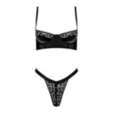 Tp100 2tlg. Set Schwarz von Kotek | Fesselliebe.de