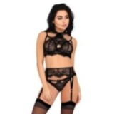 Majalesa 3er Set Schwarz von Livco Corsetti Fashion | Fesselliebe.de