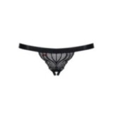 Offener Schritt Tanga Schwarz 828-Thc-1 von Obsessive | Fesselliebe.de