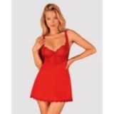 Amor Cherris Chemise & Tanga Rot von Obsessive | Fesselliebe.de