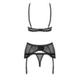 Basitta 3er Set Schwarz von Obsessive | Fesselliebe.de