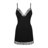 Bella Rou Chemise & Tanga Schwarz von Obsessive | Fesselliebe.de