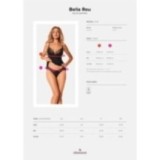 Bella Rou Top & Höschen Schwarz von Obsessive | Fesselliebe.de