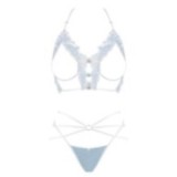 Deilana 2er Set Blau mit Offenen Cups von Obsessive | Fesselliebe.de