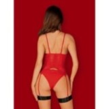 Diyosa Korsett & Höschen Rot von Obsessive | Fesselliebe.de