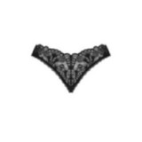 Donna Dream Offener Schritt Tanga Schwarz von Obsessive | Fesselliebe.de