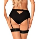 Editya Garter Höschen Schwarz von Obsessive | Fesselliebe.de