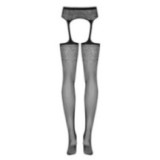 Garter Strümpfen S207 Schwarz von Obsessive | Fesselliebe.de