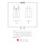 Heartina Chemise & Tanga Schwarz von Obsessive | Fesselliebe.de