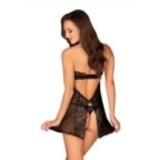 Joylace Babydoll & Tanga Schwarz von Obsessive | Fesselliebe.de