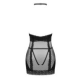 Lacrisia Chemise & Tanga Schwarz von Obsessive | Fesselliebe.de