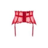Lonesia Strumpfgürtel Rot von Obsessive | Fesselliebe.de