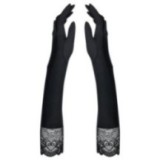 Miamor Gloves Schwarz von Obsessive | Fesselliebe.de
