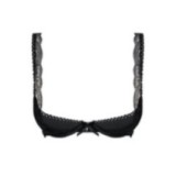 Miamor Halb-BH Schwarz von Obsessive | Fesselliebe.de