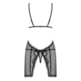 Millagro Chemise & Tanga Schwarz von Obsessive | Fesselliebe.de